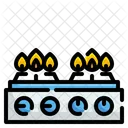 Gas Stove Household Restaurant Icon