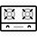Gas Stove Cooking Kitchen Icon