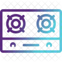 Gas Stove Cooking Kitchen Icon