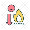 Gas System Disadvantage Icon
