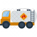 Fuel Truck Gasoline Icon
