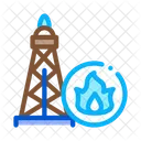 Gas Tower Fuel Icon