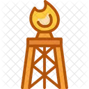 Gas Tower Flare Icon
