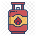 Gasflasche Gaskanister Gas Symbol