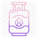 Gasflasche Gaskanister Gas Symbol