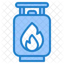 Gaszylinder  Symbol