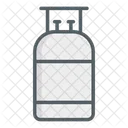 Gasflasche Kraftstoff Tank Symbol