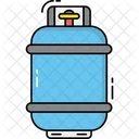 Gasflasche Zylinder Gastank Symbol