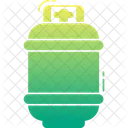 Gasflasche Zylinder Gastank Symbol