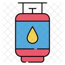 Gasflasche Gastank Erdgaskanister Symbol