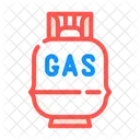 Gaszylinder  Symbol