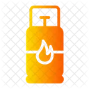 Gasflasche Gastank Zylinder Symbol