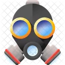 Gasmaske Maske Schutz Symbol