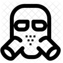 Gasmaske Symbol