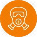 Gas Maske Kannibale Symbol