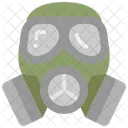 Gasmaske Schutz Umweltverschmutzung Symbol