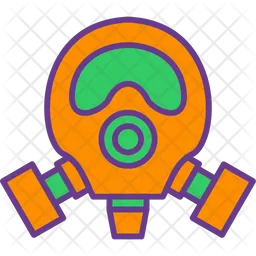 Gasmaske  Symbol