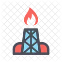 Macht Feuer Fabrik Symbol