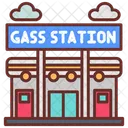Gasolinera Estacion De Servicio Estacion De Servicio Icono