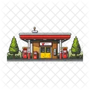 Combustible Gasolinera Bomba De Combustible Icono