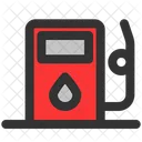 Gasolinera Combustible Gasolinera Icono