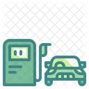 Gasolinera Gasolinera Vehiculo Icono