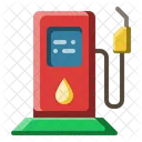 Gasolinera Combustible Icono