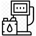Bomba De Combustible Gasolinera Bioetanol Icono