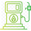 Estacion De Gasolina Diesel Llenado Icono