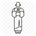 Gasho-Mönch  Symbol