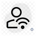 Benutzer WLAN Symbol