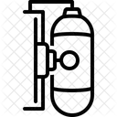 Gastank Energie Feuer Symbol