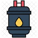 Gastank Zylinder Kraftstofftank Symbol