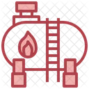 Gasbehälter  Symbol