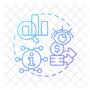 Visibilidad De Datos De Gastos Datos De Gastos Gestion De Gastos Icono
