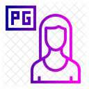 Gast Miete Zuhause Symbol