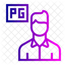 Gast Miete Zuhause Symbol