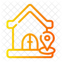 Gastfamilie Privatadresse Immobilien Symbol