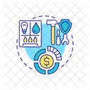 Gasto operativo  Icono