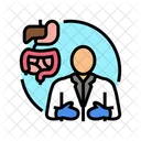 Gastrointestinal Doctor Gastroenterologist Icon