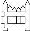 Gate Picket Fence Icon