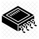 Leiterplatte Transformatorchip Integrierter Schaltkreis Symbol