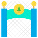 Park Entry Entry Gate Park Entry Gate Icon