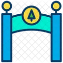 Park Entry Entry Gate Park Entry Gate Icon