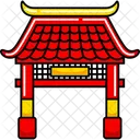 Gate Door Roof Icon