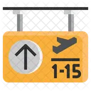 Gate Pass Boarding Pass Ticket Icon