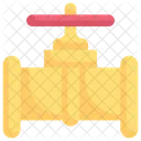 Gate valve pipe  Icon