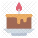 Gateau Anniversaire Dessert Icon