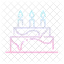 Gateau Anniversaire Celebration Icon