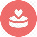 Gateau Coeur Bougie Icon